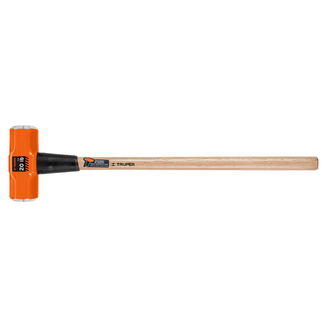 Marro octagonal 20 lb, mango de madera 36', TRUPER