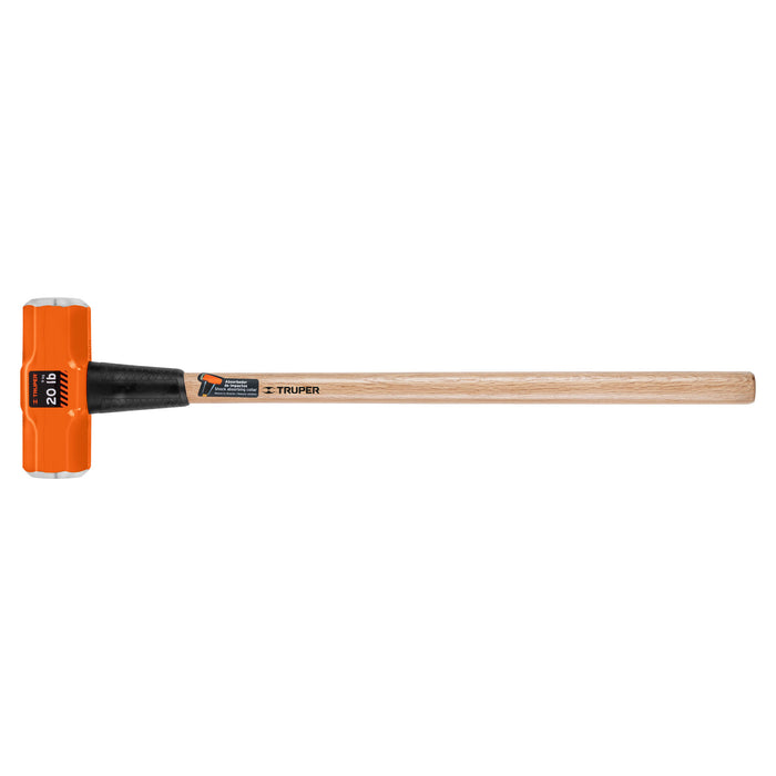 Marro octagonal 20 lb, mango de madera 36', TRUPER