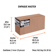 Marro octagonal 4 lb, mango de fibra de vidrio 14', TRUPER