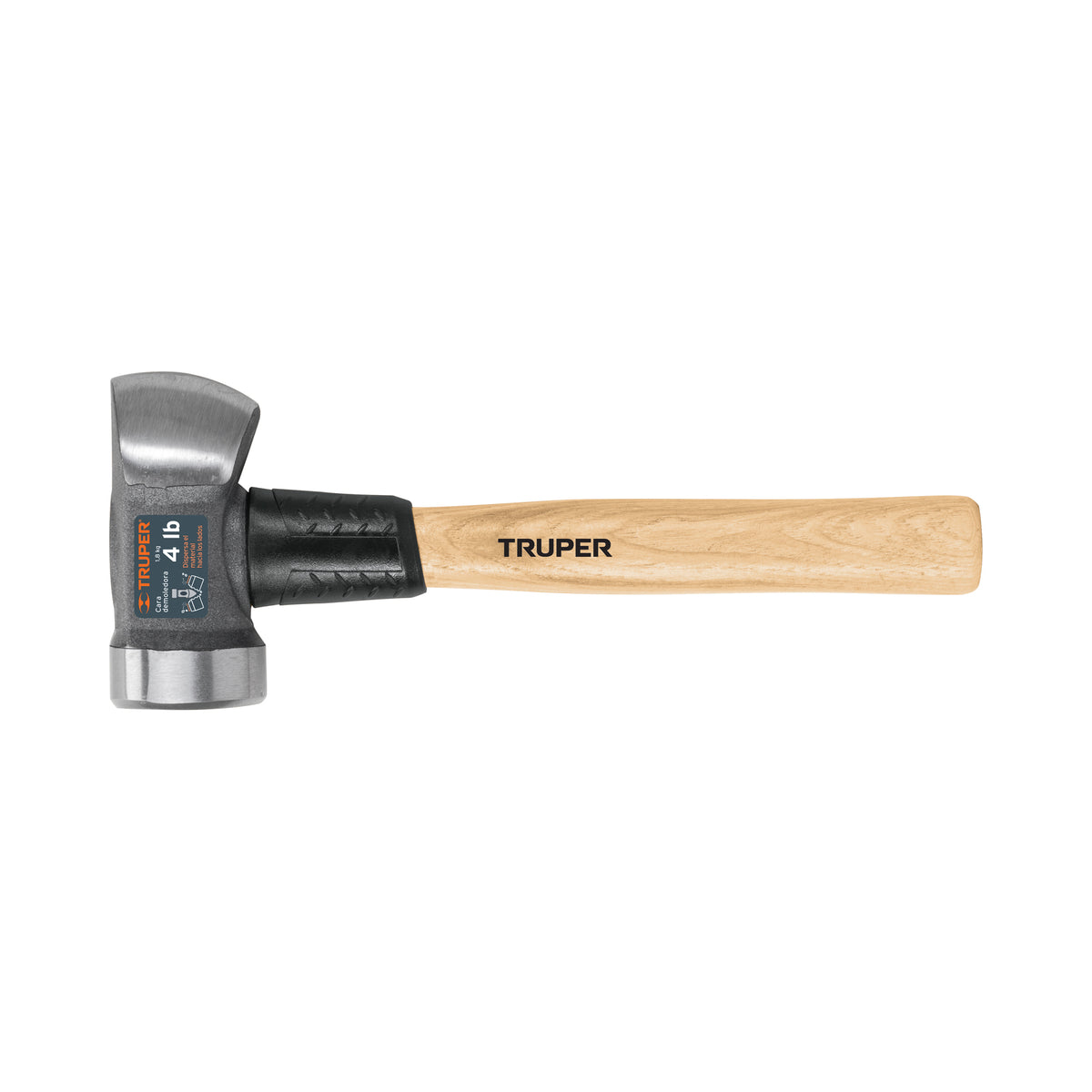 Marro demoledor 4 lb, mango 12', TRUPER