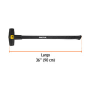 Marro tipo Nevada 6 lbs. mango 36', PRETUL