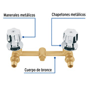 Mezcladora empotrar, compresión, con manerales, FOSET