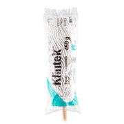 Trapeador tipo mechudo, 450 g con bastón de 120 cm, KLINTEK