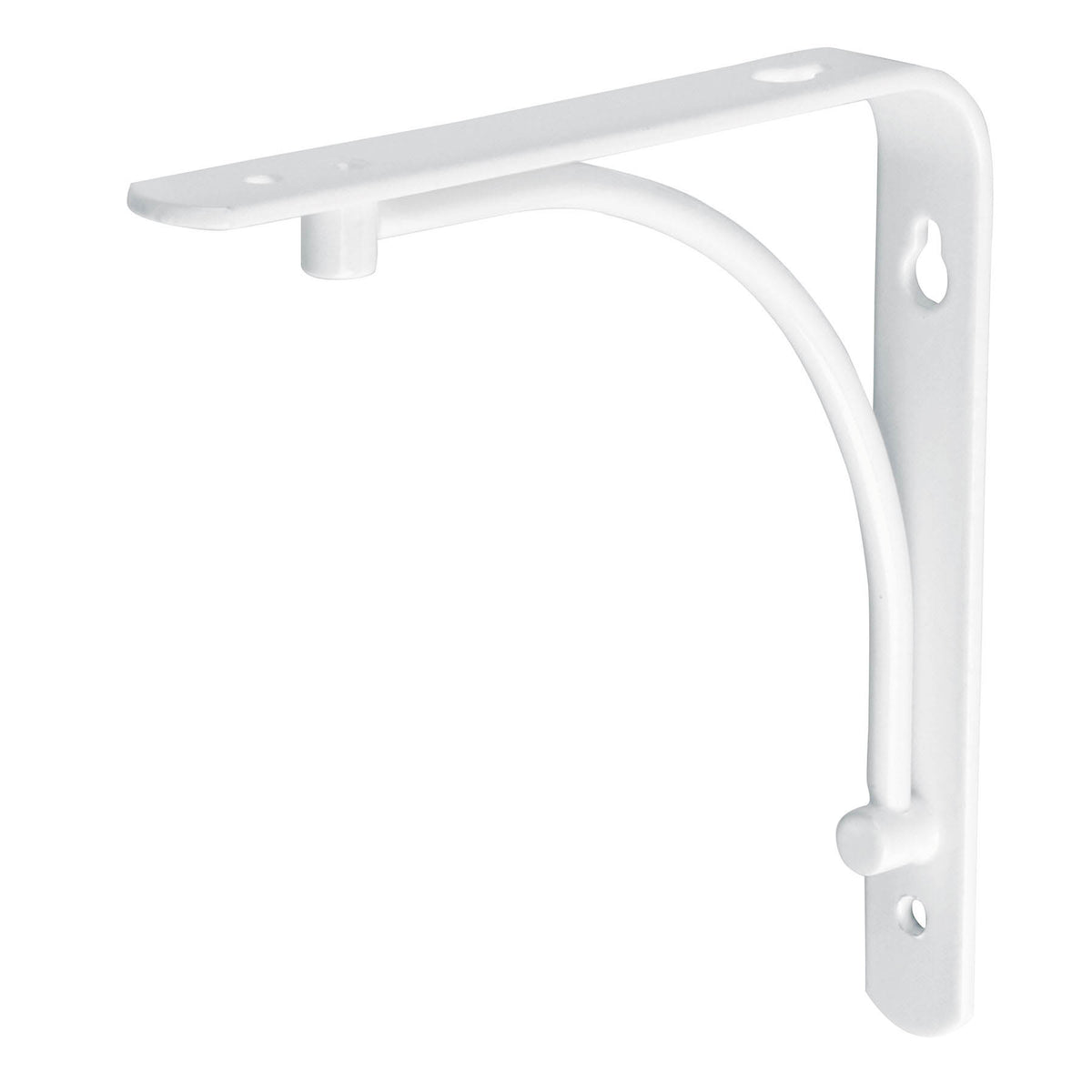 Ménsula reforzada blanca 6 x 6', diseño alambrón, FIERO