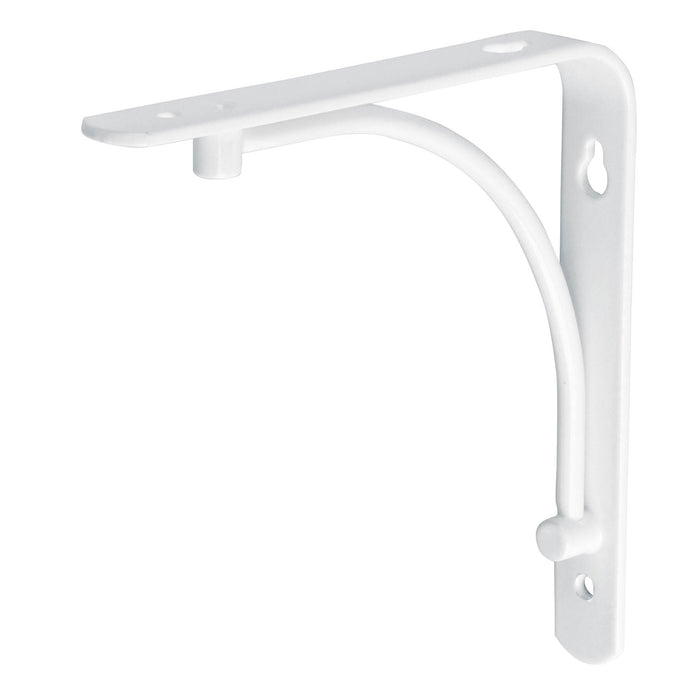 Ménsula reforzada blanca 6 x 6', diseño alambrón, FIERO