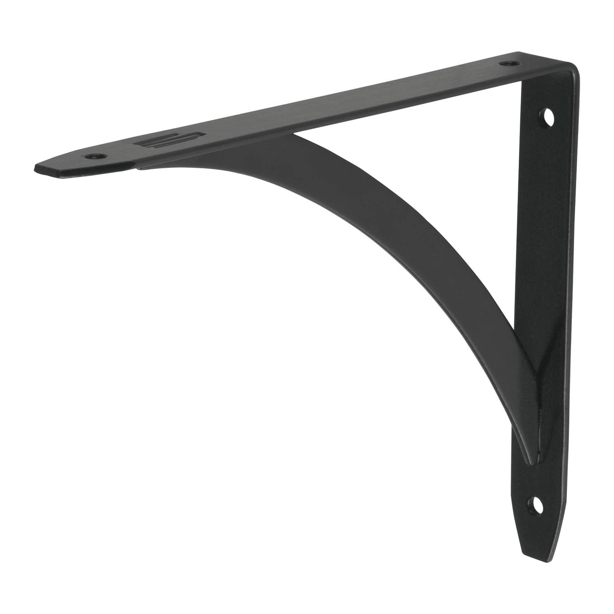 Ménsula reforzada negra 5 x 7', diseño barra, FIERO