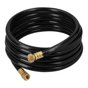 Manguera para gas, PVC negra, 3/8' flare, 4 m, FOSET