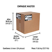 Mazo de hule, 8 oz, PRETUL