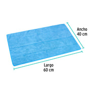 Toalla de microfibra de 40 X 60 cm, KLINTEK