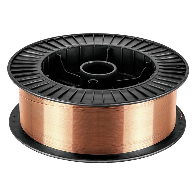 Caja 15 kg de microalambre sólido, con gas, .030', TRUPER