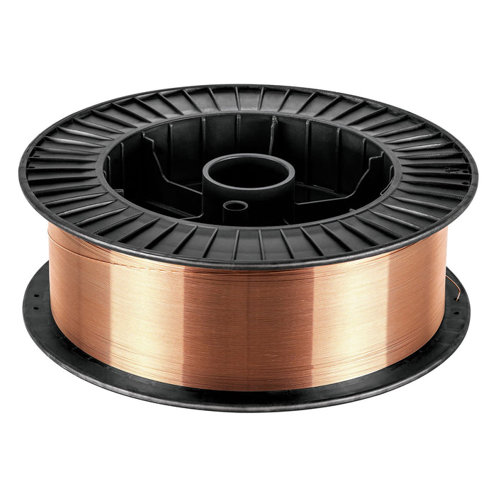 Caja 15 kg de microalambre sólido, con gas, .030', TRUPER