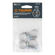 Bolsa con 4 mini abrazaderas sin fin # 6, 1/2 - 3/4', TRUPER