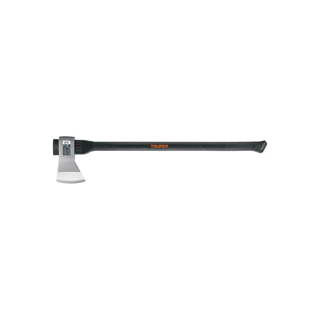 Hacha media labor 3 lb, mango de fibra de vidrio 36', TRUPER