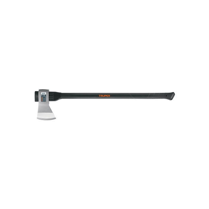Hacha media labor 3 lb, mango de fibra de vidrio 36', TRUPER