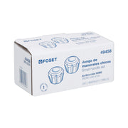 Juego 2 manerales acrílico humo p/lavabo y fregadero, BASIC