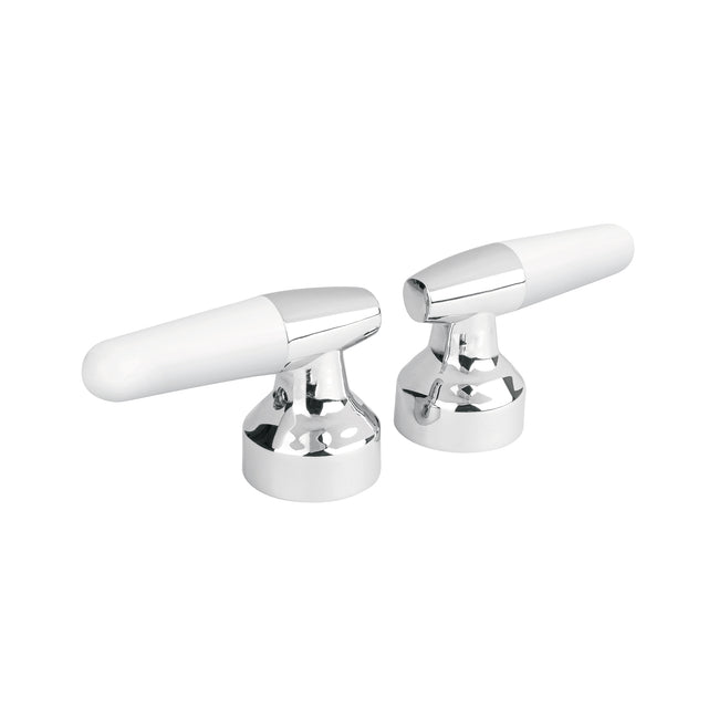 Juego de manerales cono p/lavabo-fregadero, cromo, BASIC