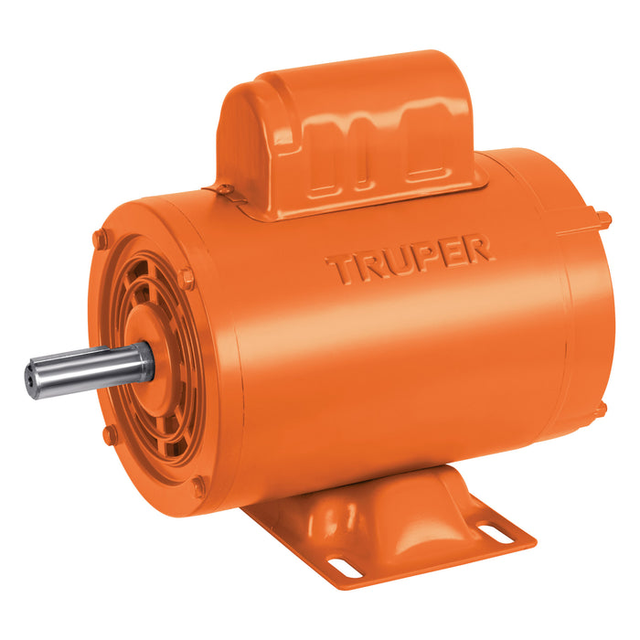 Motor eléctrico monofásico de 1/2 HP, alta velocidad, TRUPER