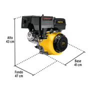 Motor a gasolina 13HP, PRETUL