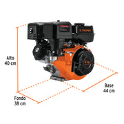Motor a gasolina 9HP, TRUPER