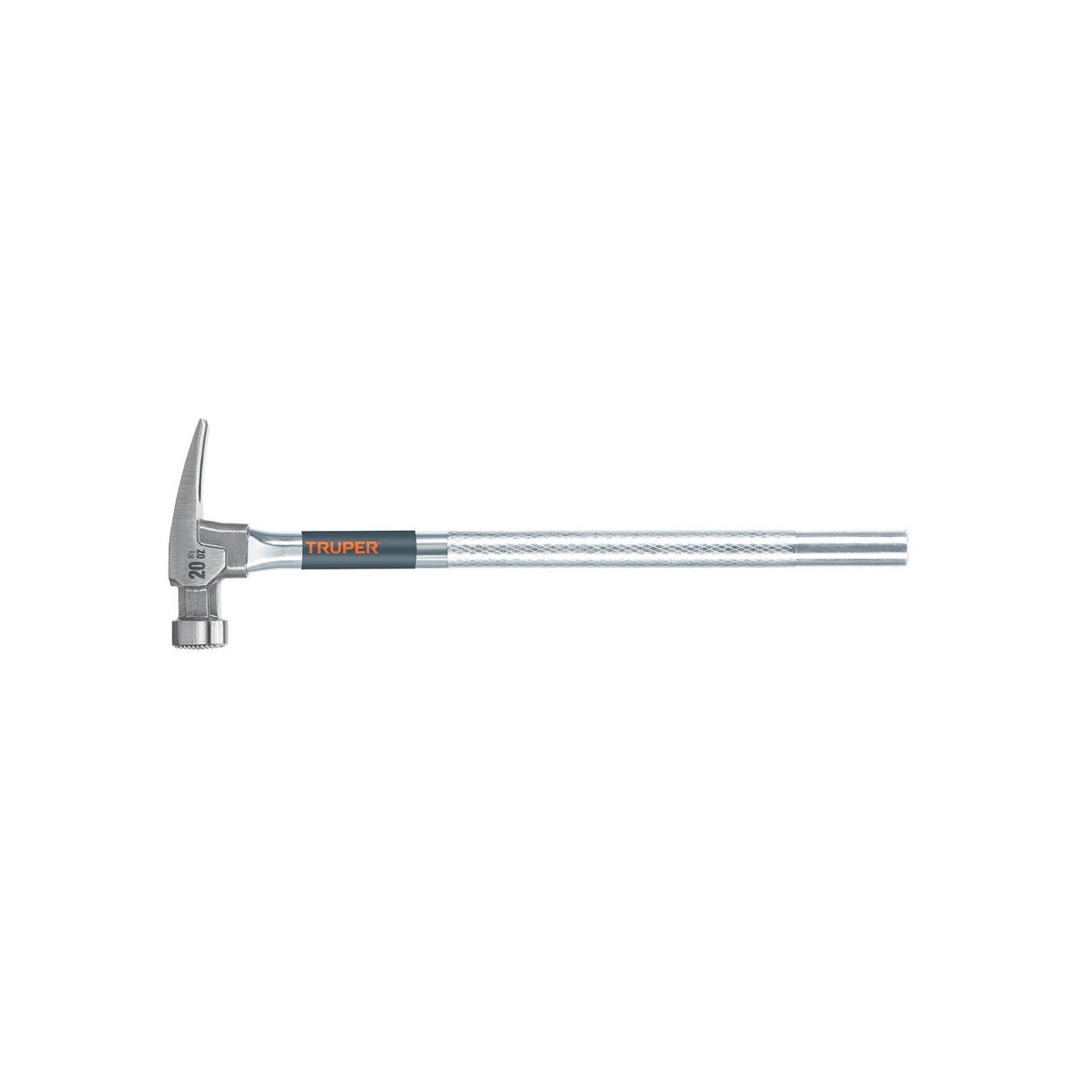 Martillo tubular 20 oz uña California Ripper, cara fresada