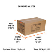 Kit de accesorios para herramienta rotativa, 51 pzas, TRUPER