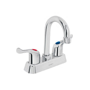 Mezcladora 4' lavabo, ABS, cuello bar, palanca, BASIC