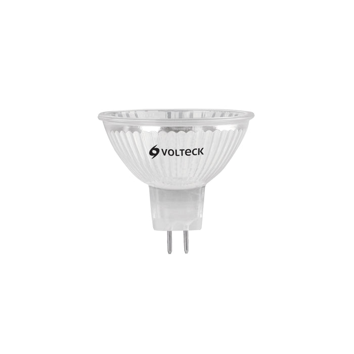 Lámpara de halógeno 50 W tipo MR 16 base GU5.3, VOLTECK