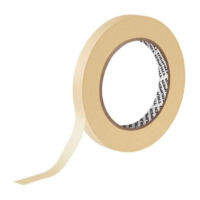 Cinta masking tape de 1/2' x 50 m, TRUPER