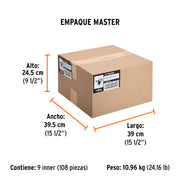 Cinta masking tape de 3/4' x 50 m, TRUPER