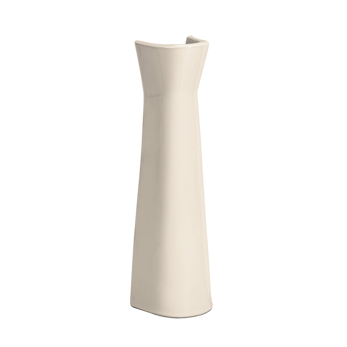 Pedestal de porcelana para lavabo, marfil, FOSET