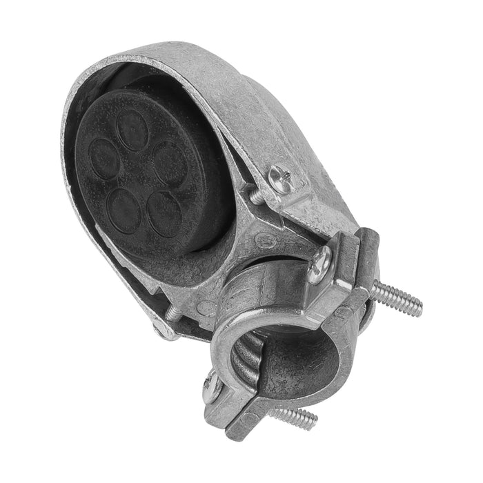  Mufa con abrazadera para tubo 3/4', VOLTECK