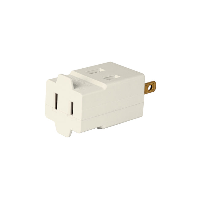 Multicontacto triple, tipo cubo, VOLTECK