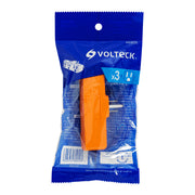 Multicontacto triple aterrizado, tipo 'Y',reforzado, VOLTECK