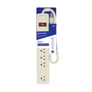 Multicontacto 16 AWG uso rudo con 6 entradas, VOLTECK