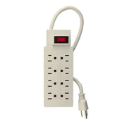 Multicontacto 14 AWG uso rudo con 8 entradas, VOLTECK