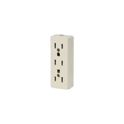 Multicontacto triple para extensión, 2 polos + tierra