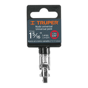Nudo universal para dados con cuadro de 1/4', TRUPER