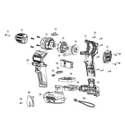 Rotomartillo/destornillador 1/2', 20V, 70Nm, 2 baterías 2Ah