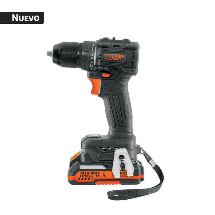 Taladro/destornillador 1/2', 20V, 70Nm, 1 batería 2Ah