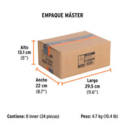 Nudo universal para dados de impacto cuadro 1/2', TRUPER