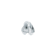 Bolsa c/100 nudos (perros) de hierro p/cable de 1/8', FIERO