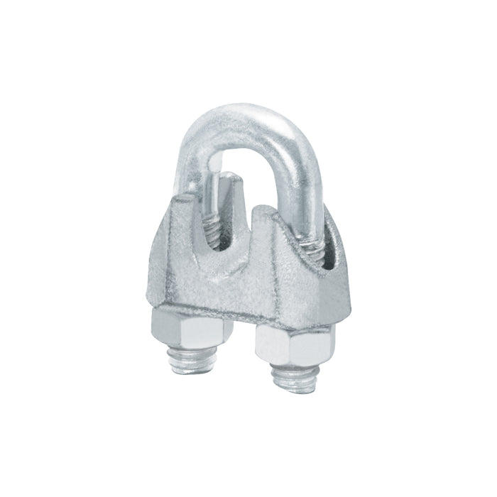 Bolsa c/20 nudos (perros) de hierro p/cable de 3/8', FIERO