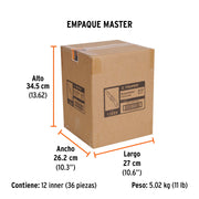 Navaja abatible 3-1/2' mango de madera, TRUPER