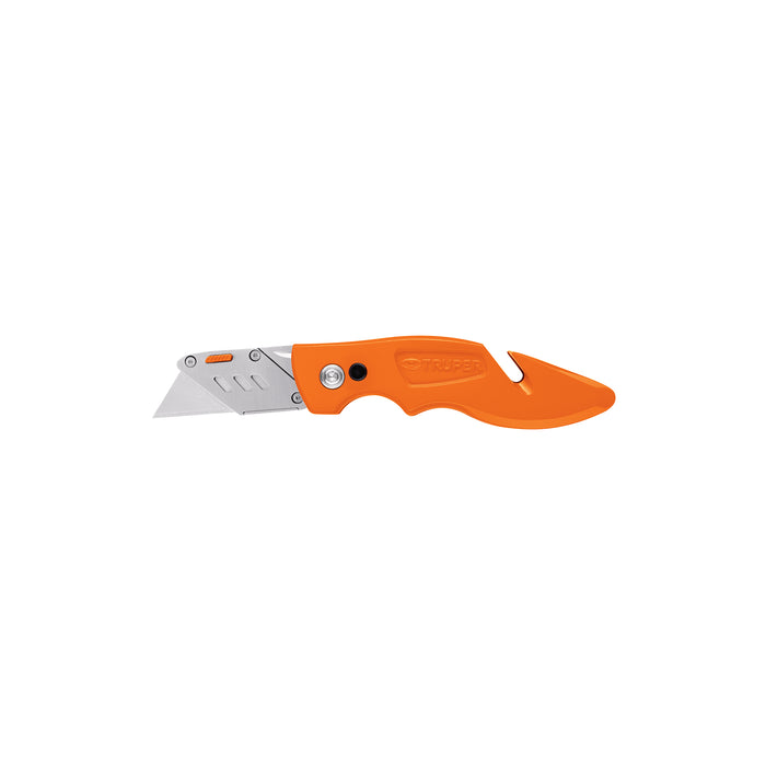 Navaja abatible 7' cuerpo de aluminio y acero inox, TRUPER