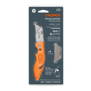 Navaja abatible 7' cuerpo de aluminio y acero inox, TRUPER