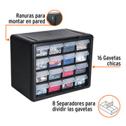 Organizador con 16 gavetas, TRUPER