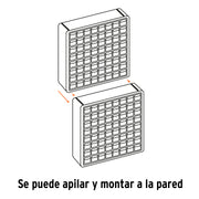 Organizador con 16 gavetas, TRUPER
