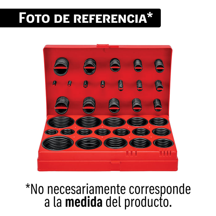 Juego O-Rings NBR 70 estándar 419 piezas, FIERO