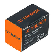 Juego de 4 peines 3/4' para tarrajas TA-850 y TA-851, TRUPER