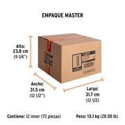 Juego de 12 puntas torx combinadas largo 2', TRUPER EXPERT